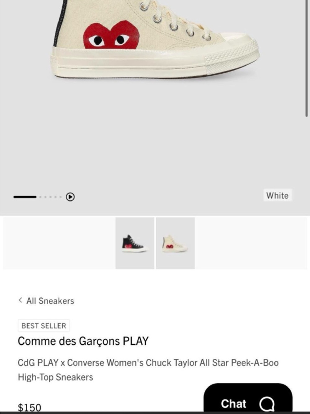 CdG PLAY x Converse - Picture 7 of 7